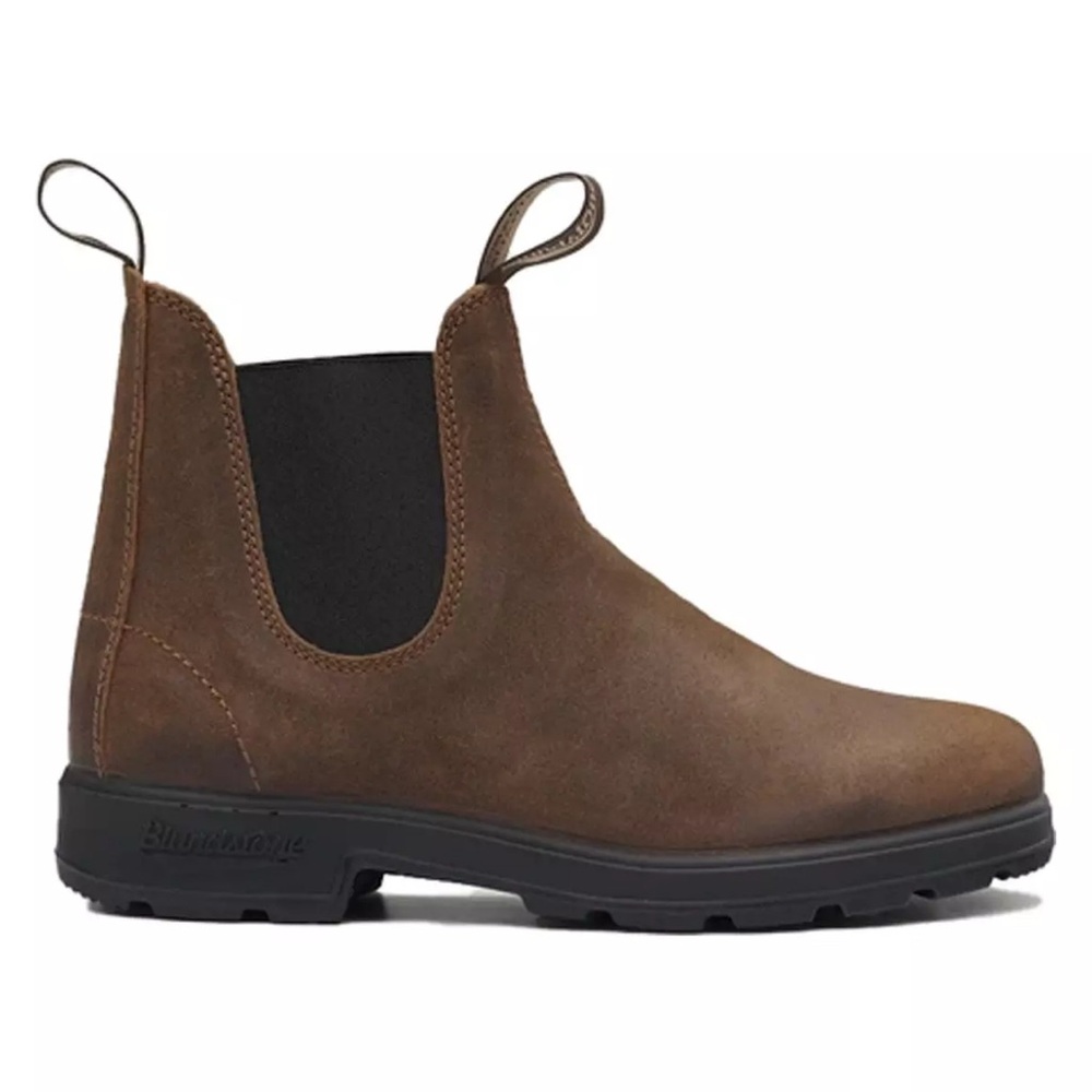 Blundstone Original Suede Leather Chelsea Boots in Tobacco from Anthropologie